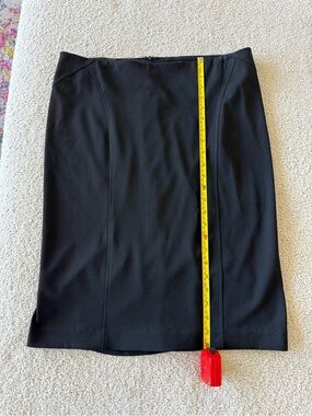 bebe Black Pencil Skirt - Classic Tailored Fit